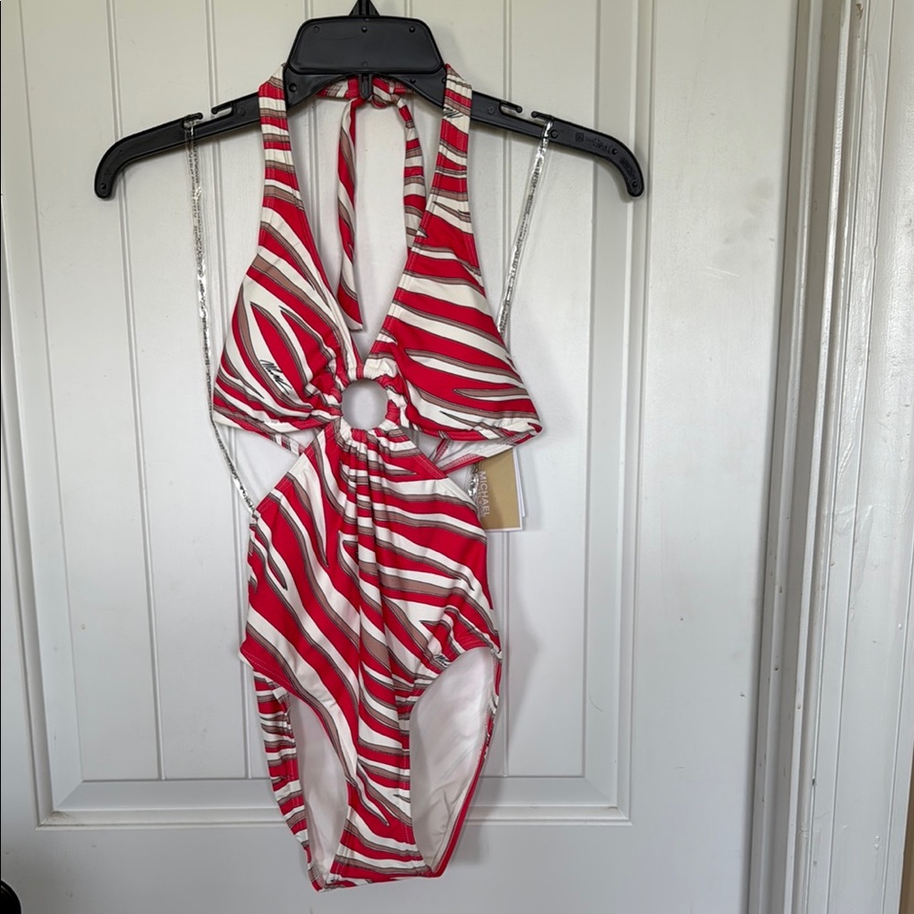 Michael Kors Geranium One Piece Swimsuit